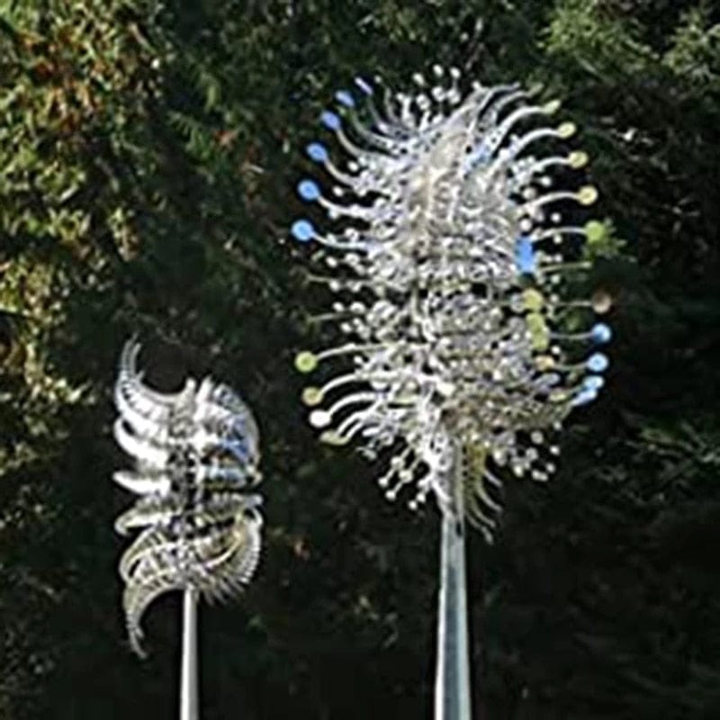 Unique And Magical Metal Windmill | Magic Metal Kinetic Sculpture - GiftWave.co