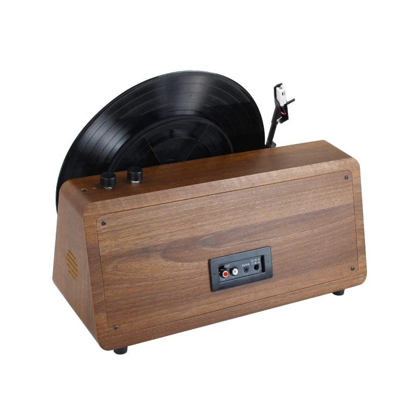 Vertical Record Player - Limited Edition Retro Vinyl Turntable Wooden Gramophone - GiftWave.co
