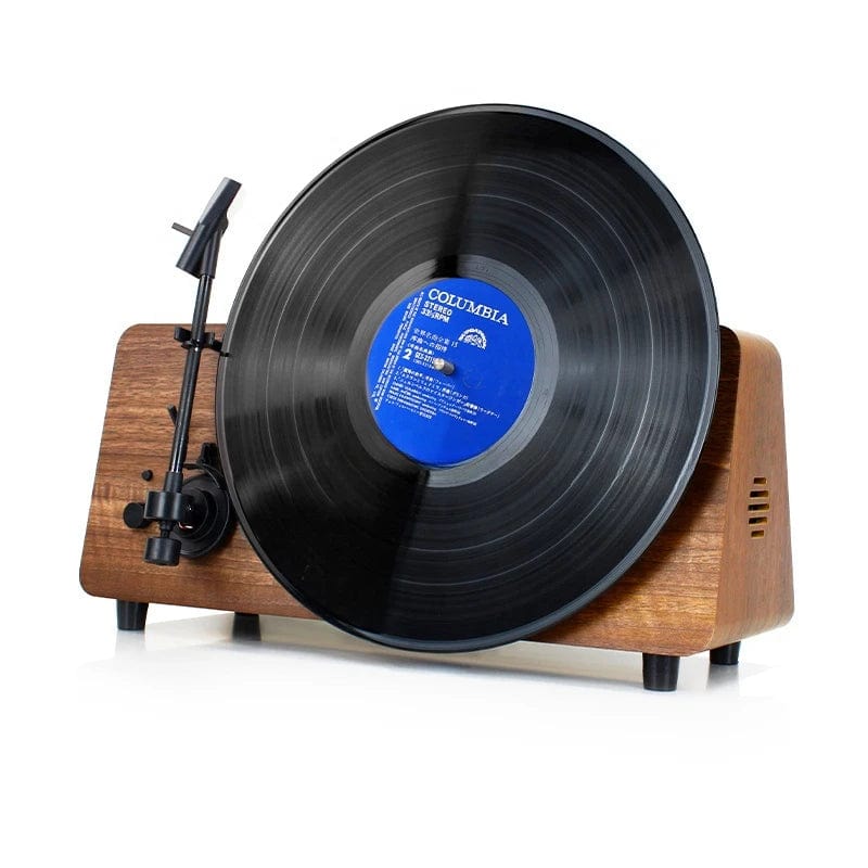 Vertical Record Player - Limited Edition Retro Vinyl Turntable Wooden Gramophone - GiftWave.co