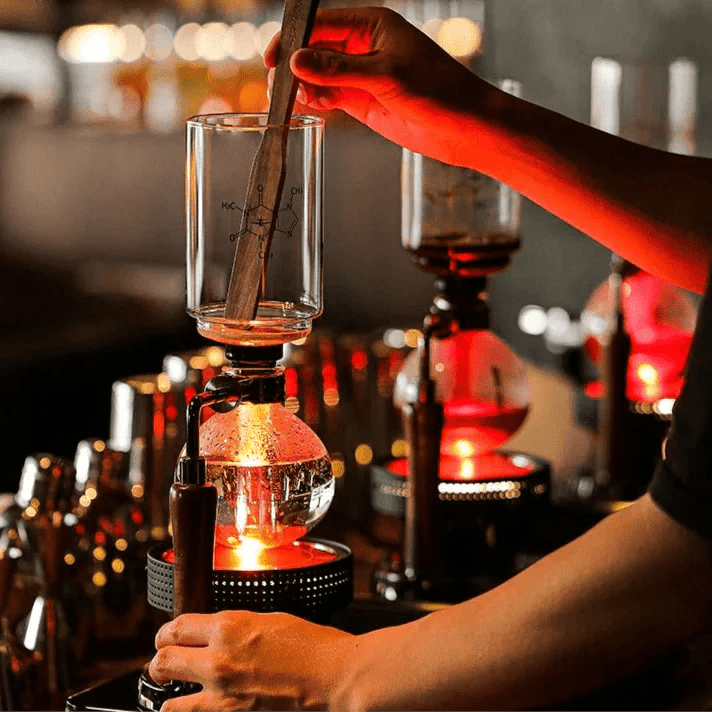 Vintage Siphon Coffee Maker – Ultimate Vacuum Extraction Experience - Damsona