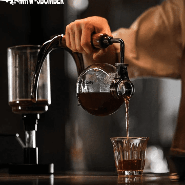 Vintage Siphon Coffee Maker – Ultimate Vacuum Extraction Experience - Damsona