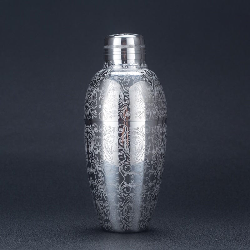 Vintage Stainless Steel Boston Cocktail Bar Shaker - GiftWave.co