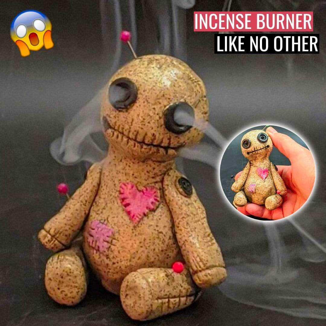 VoodooSense - Incense Burner Voodoo Doll - GiftWave.co