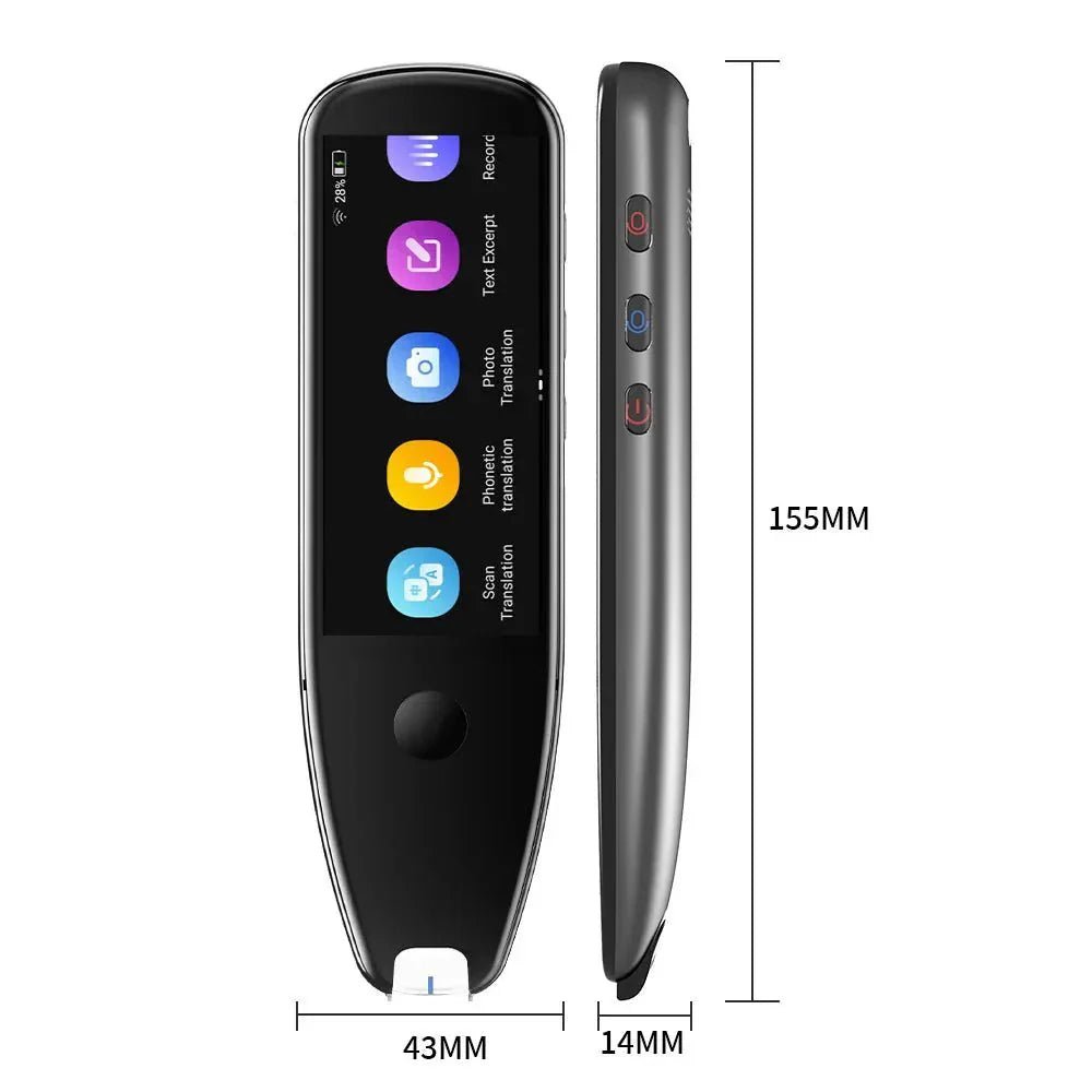 Vormor X5Pro - Collins Electronic Smart Pen | Voice Translation | Android 8.0 | Multilingual Intercom - Damsona