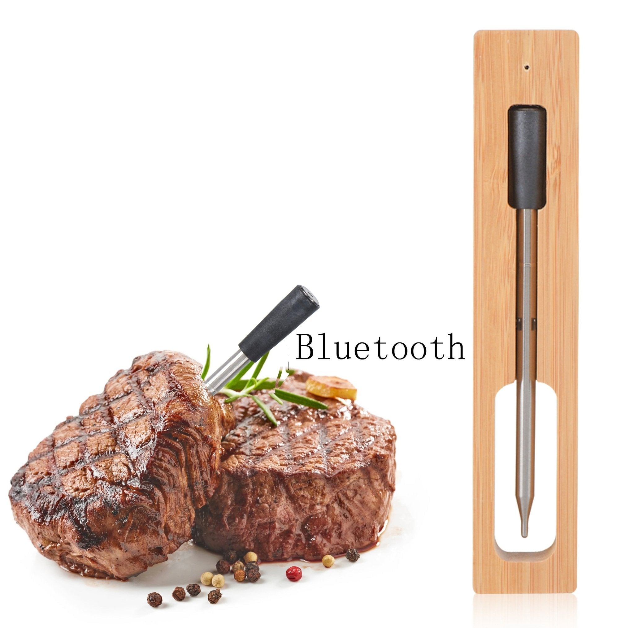 Wireless Bluetooth Meat Thermometer — Smart BBQ Probe for Grill, Smoker & Oven - Damsona