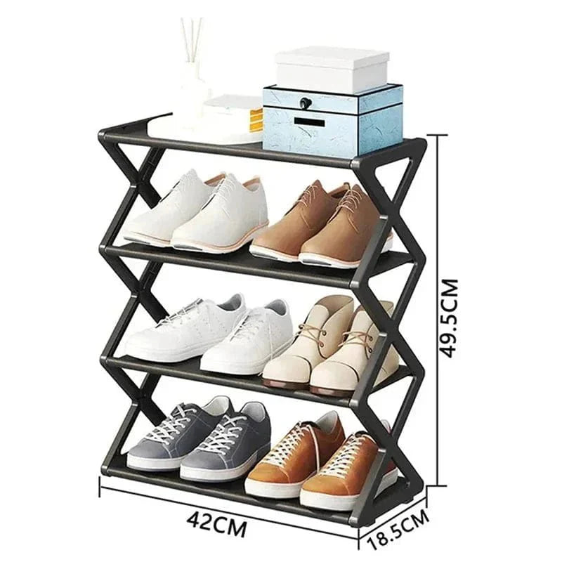 X - Tidy: Multi - functional Space - Saving Shoe Rack Cabinet - GiftWave.co
