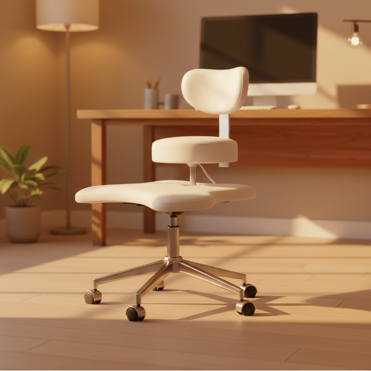 ZenSquat Cross - Legged Kneeling Chair - Premium Ergonomic Yoga Meditation Seat - GiftWave.co