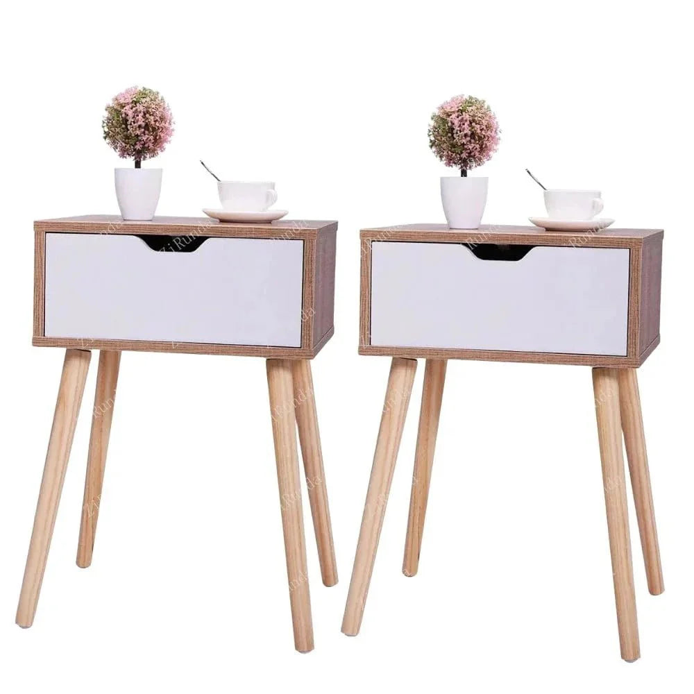 ZenWood Nightstand - Modern Elegance for Stylish Storage Needs - GiftWave.co