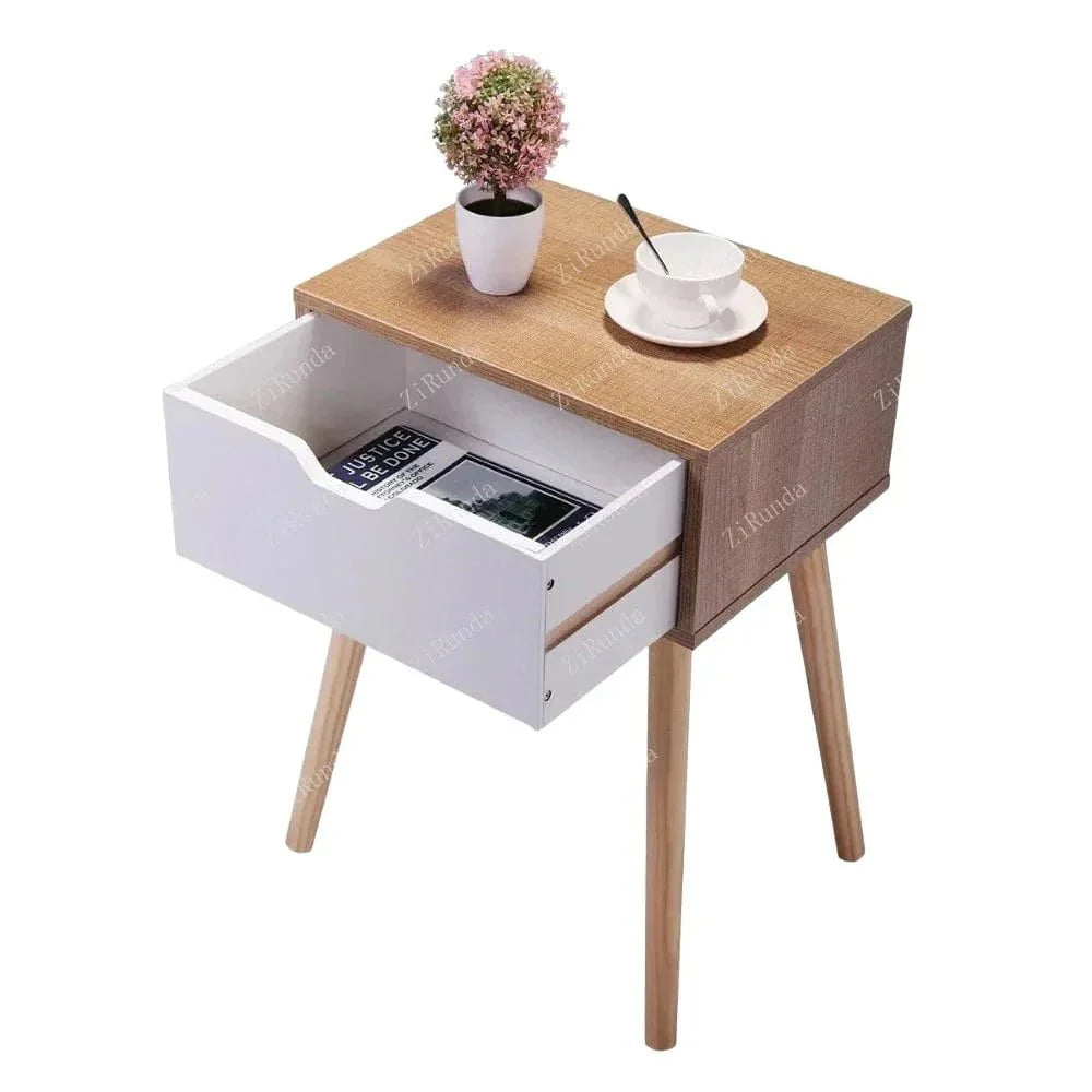 ZenWood Nightstand - Modern Elegance for Stylish Storage Needs - GiftWave.co